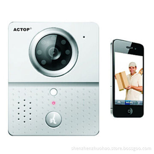 ACTOP Color Wifi Video Door Phone, Supports App on Android/IOS Phone